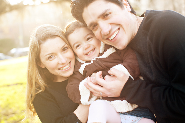 Smiling Family